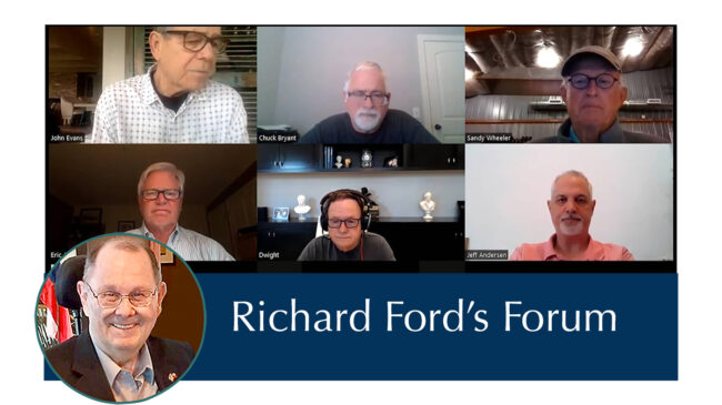 Richard Ford’s Forum Richard Ford's Forum